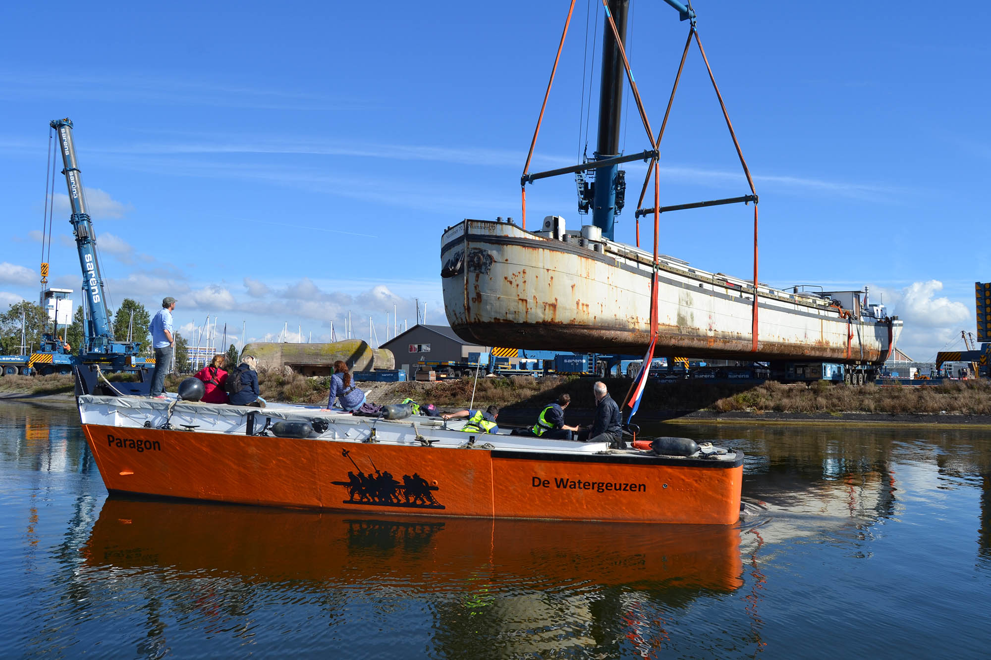 Nummer 70 op het droge